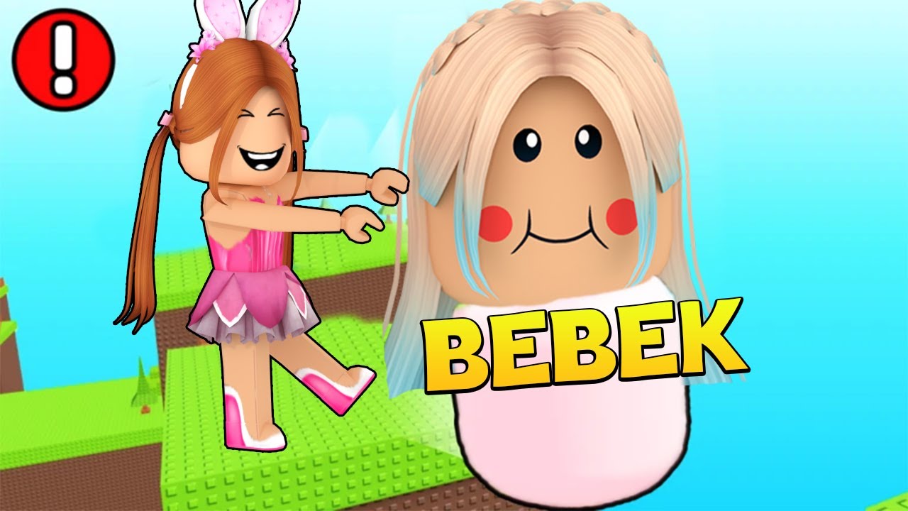 BEBEK OLUP ARKADAŞIMIZI TAŞIYORUZ 😍 ROBLOX KÜBRA NİSA