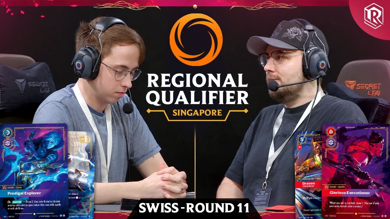 Draven vs Ezreal | Riftbound Regional Singapore - Round 11