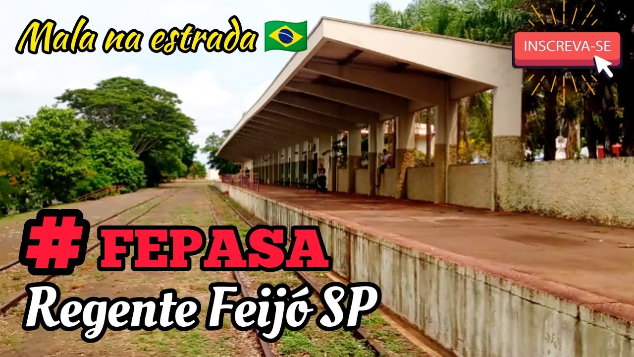 Regente Feijó SP # Antiga Estação da FEPASA.