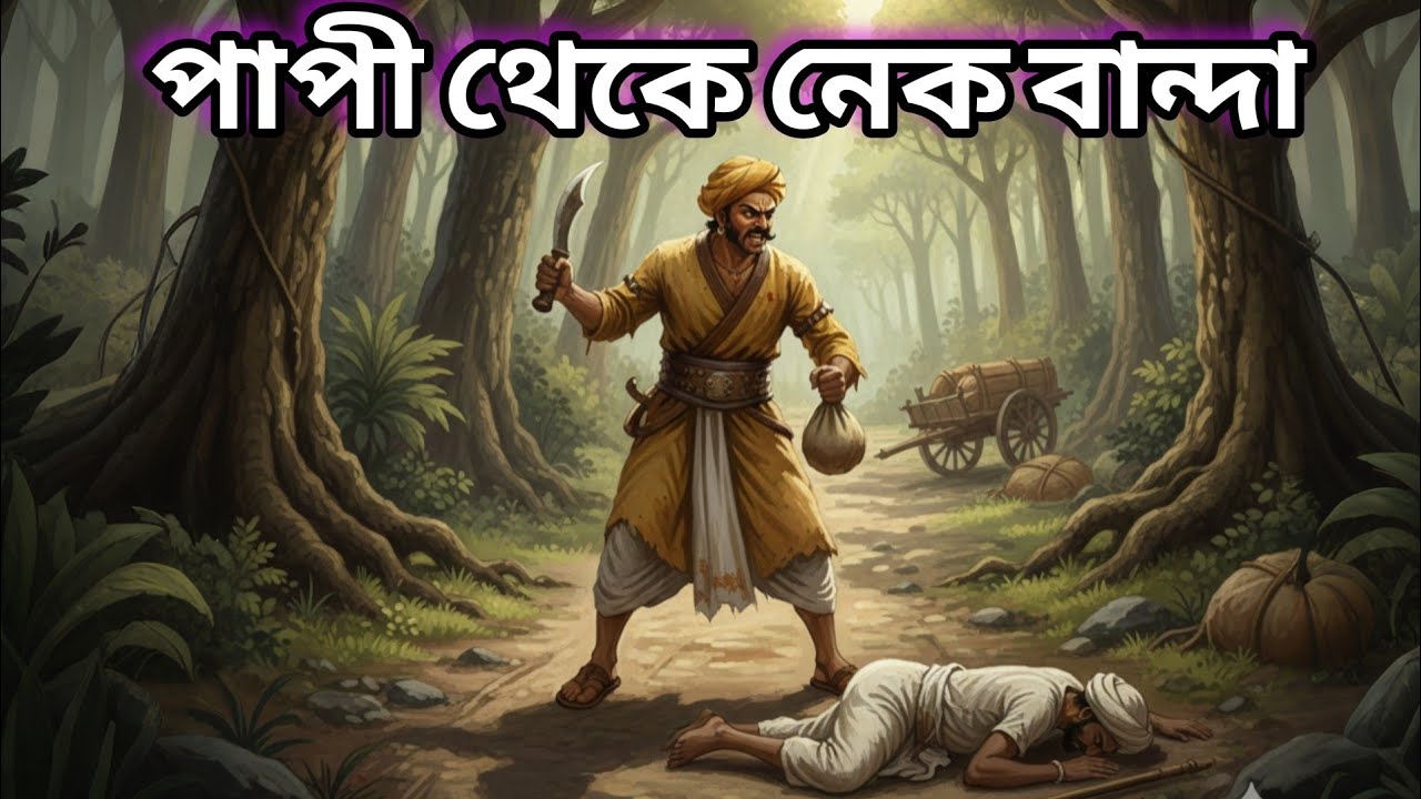 “জুলুমকারী চোরের তাওবা 😱 | দরবেশের এক উপদেশে বদলে গেল জীবন | Islamic Moral Story”