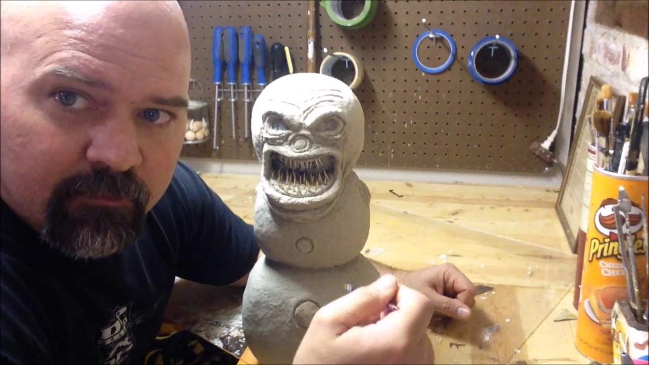 How to make a Twisted Christmas Snowman part two