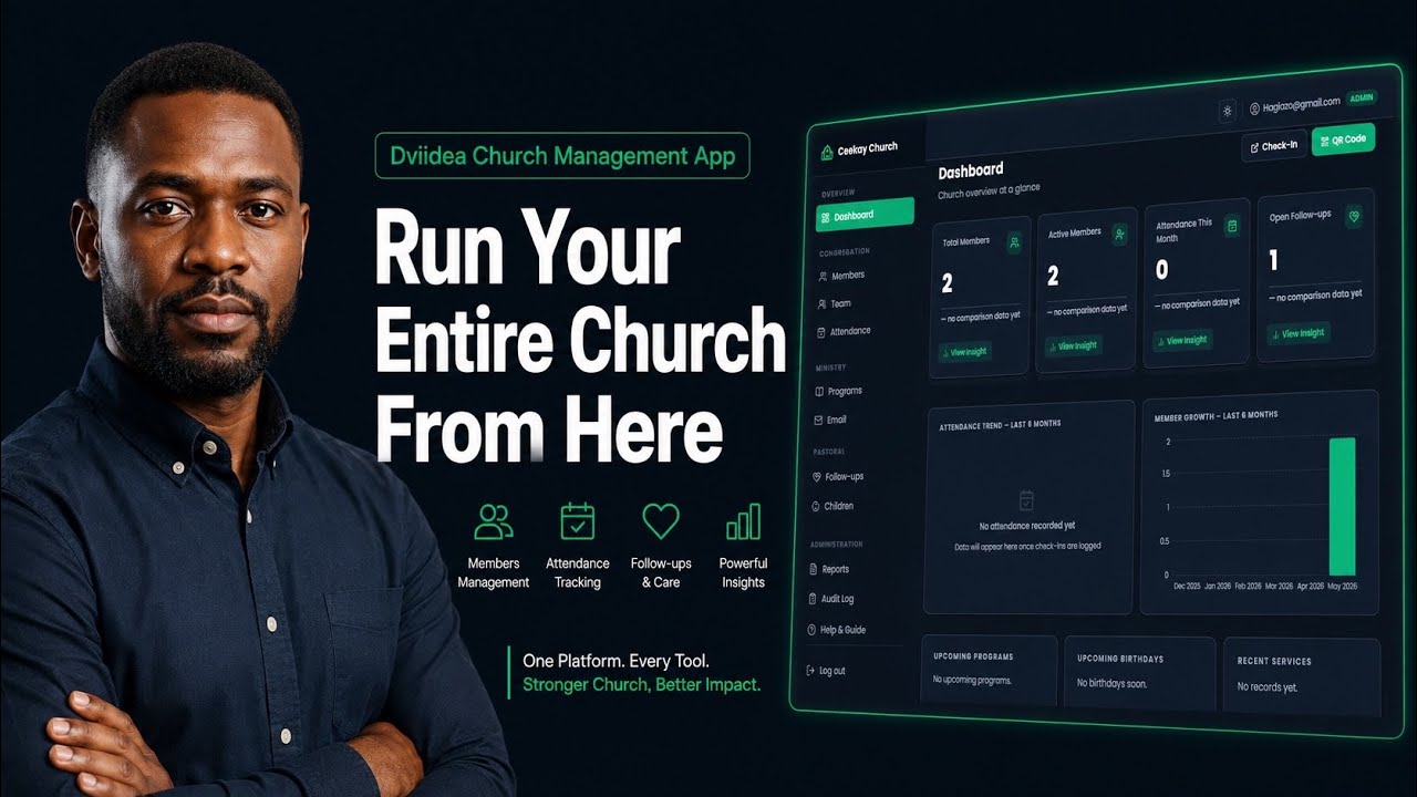 Church Management Software for Churches &mdash; Meet Church Manager by Dviidea