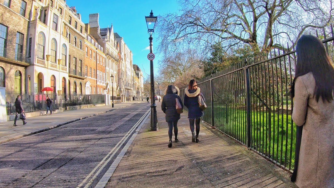 4K London Walk - Holborn to Temple via Lincoln's Inn Fields and LSE