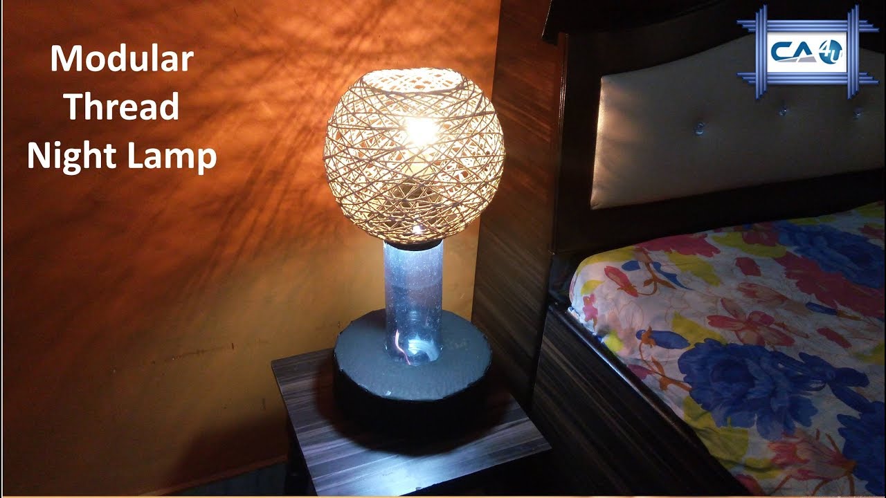 Modular Thread Night Lamp Crazy Art 4U