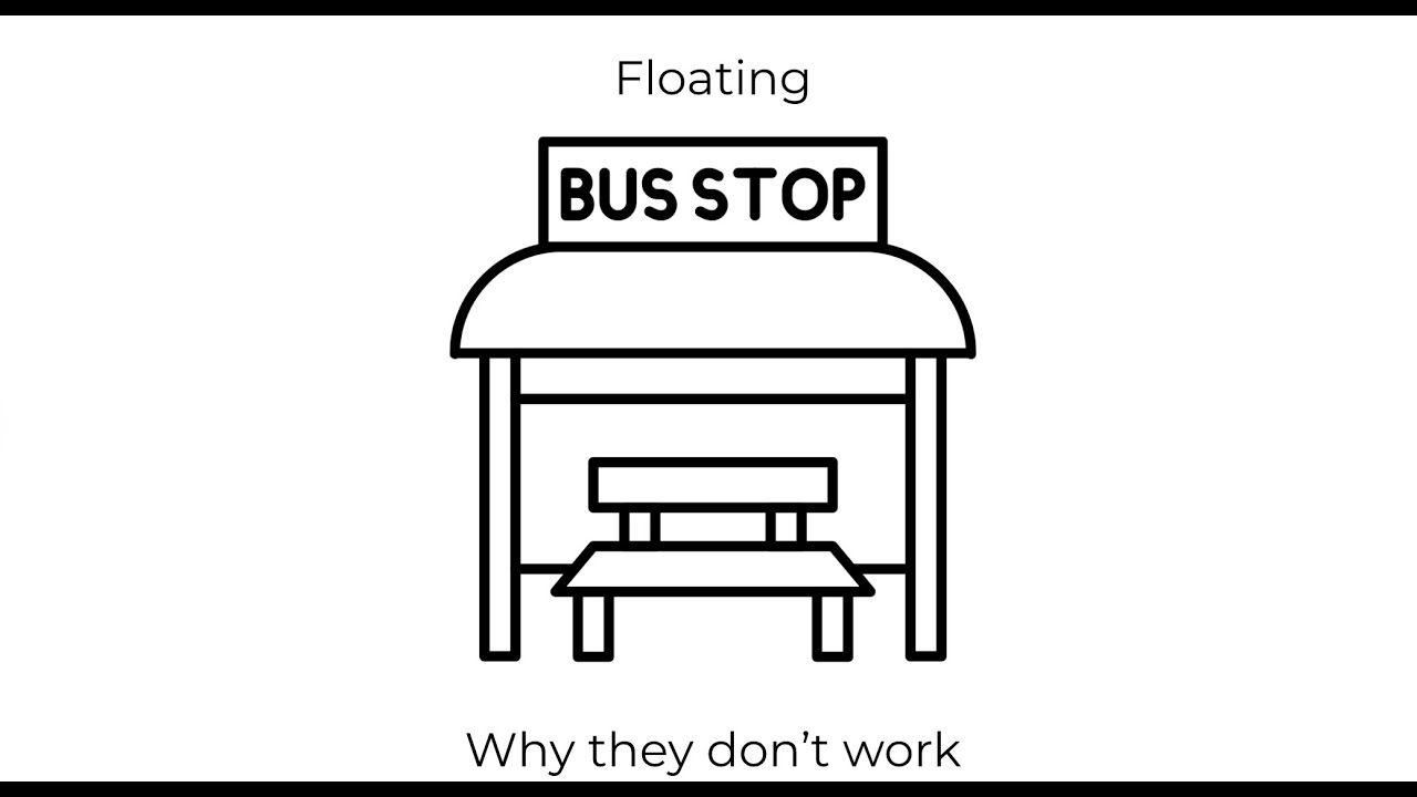 Floating Bus Stops AD)))