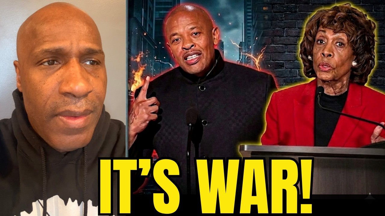 Dr. Dre Goes at Maxine Waters