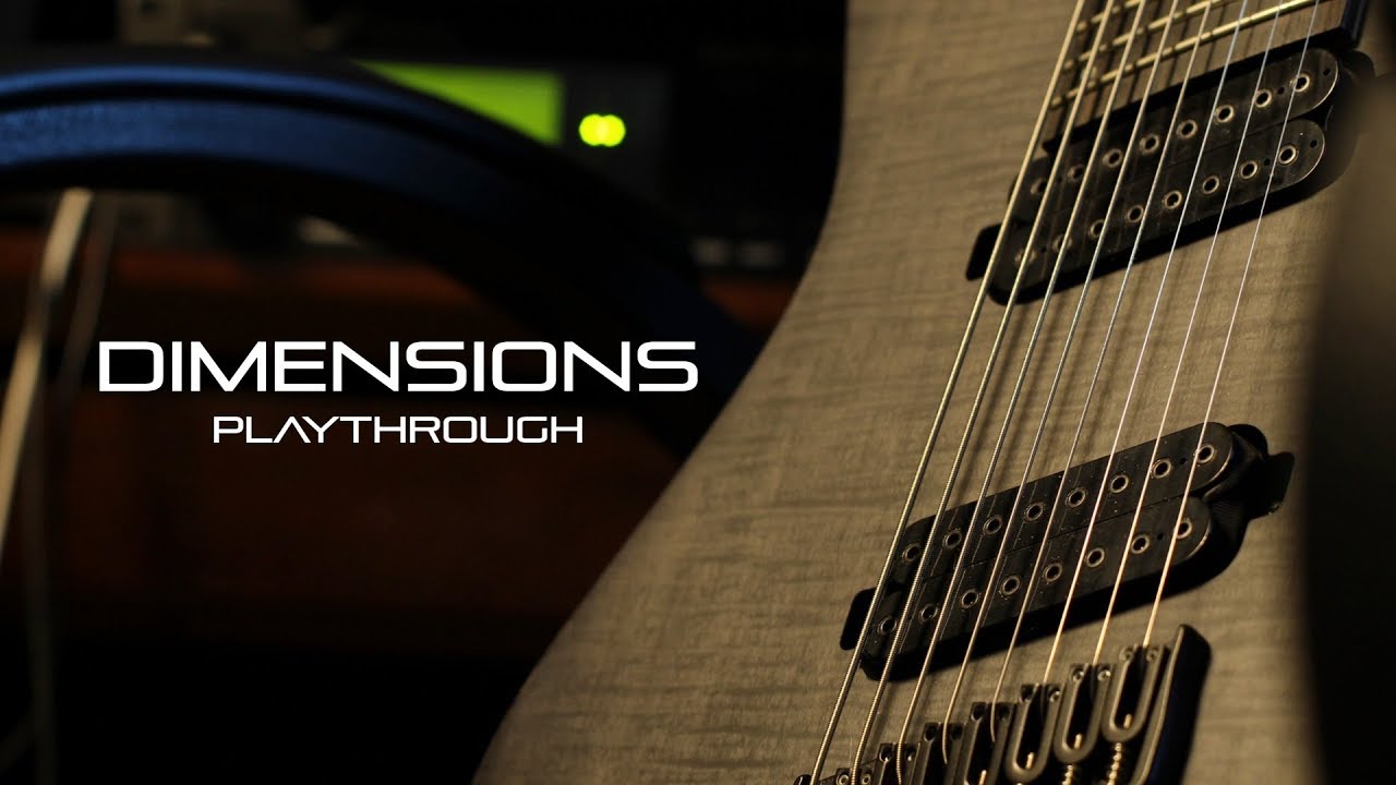 Andromida - Dimensions - Playthrough // Djent / Progressive Metal