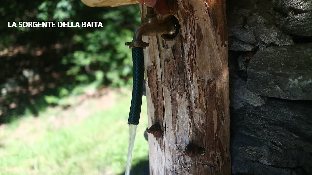 La sorgente della baita. Estate 2018.