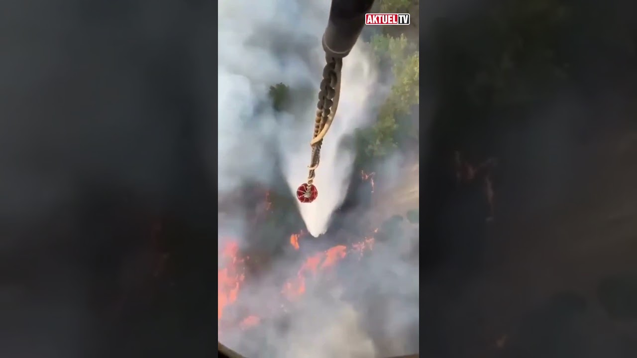 &Ccedil;anakkale'de Orman Yangınları S&uuml;r&uuml;yor- #shorts  #shortsvideo #ormanyangını #videohaber