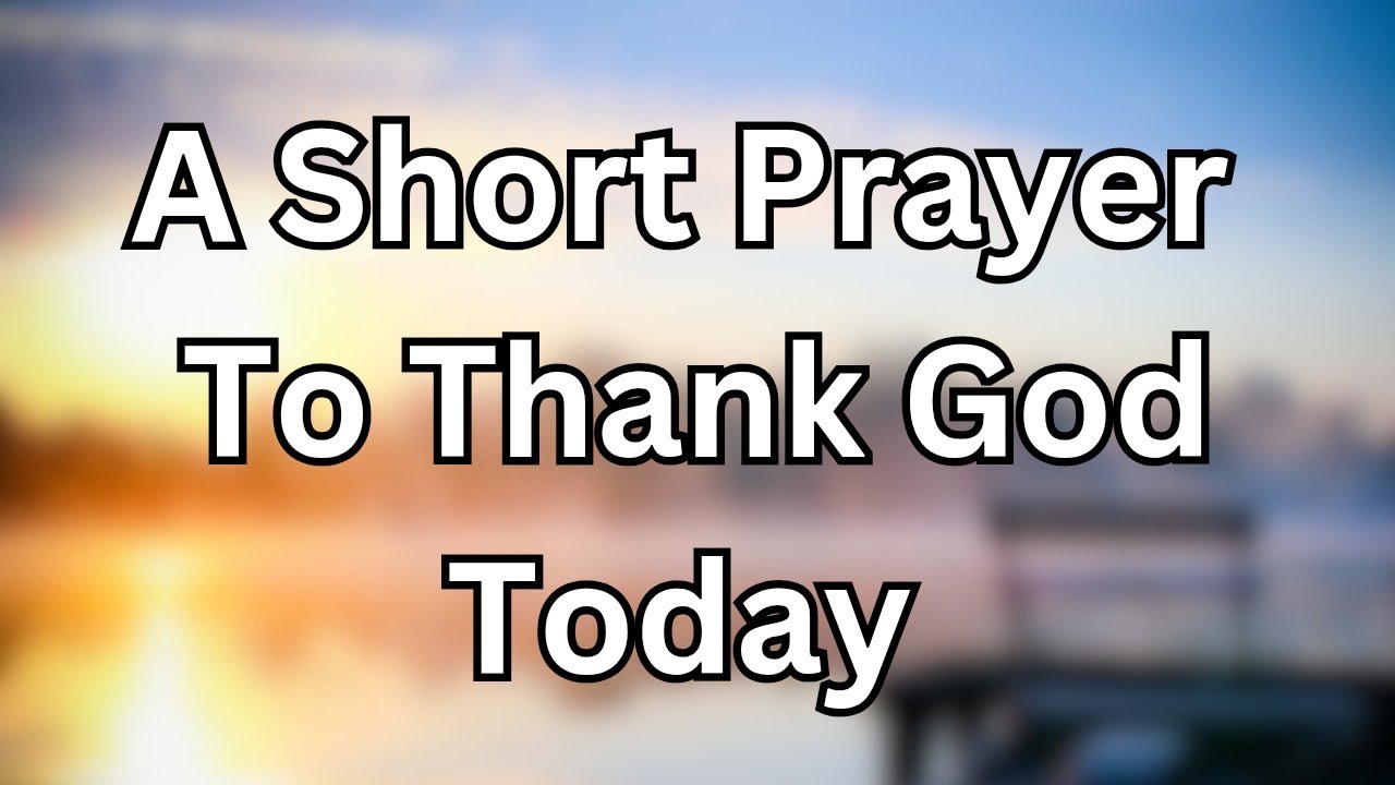 Lord, I am thankful for the strength You give me during difficult moments🙏✝️ | Prayer For Today