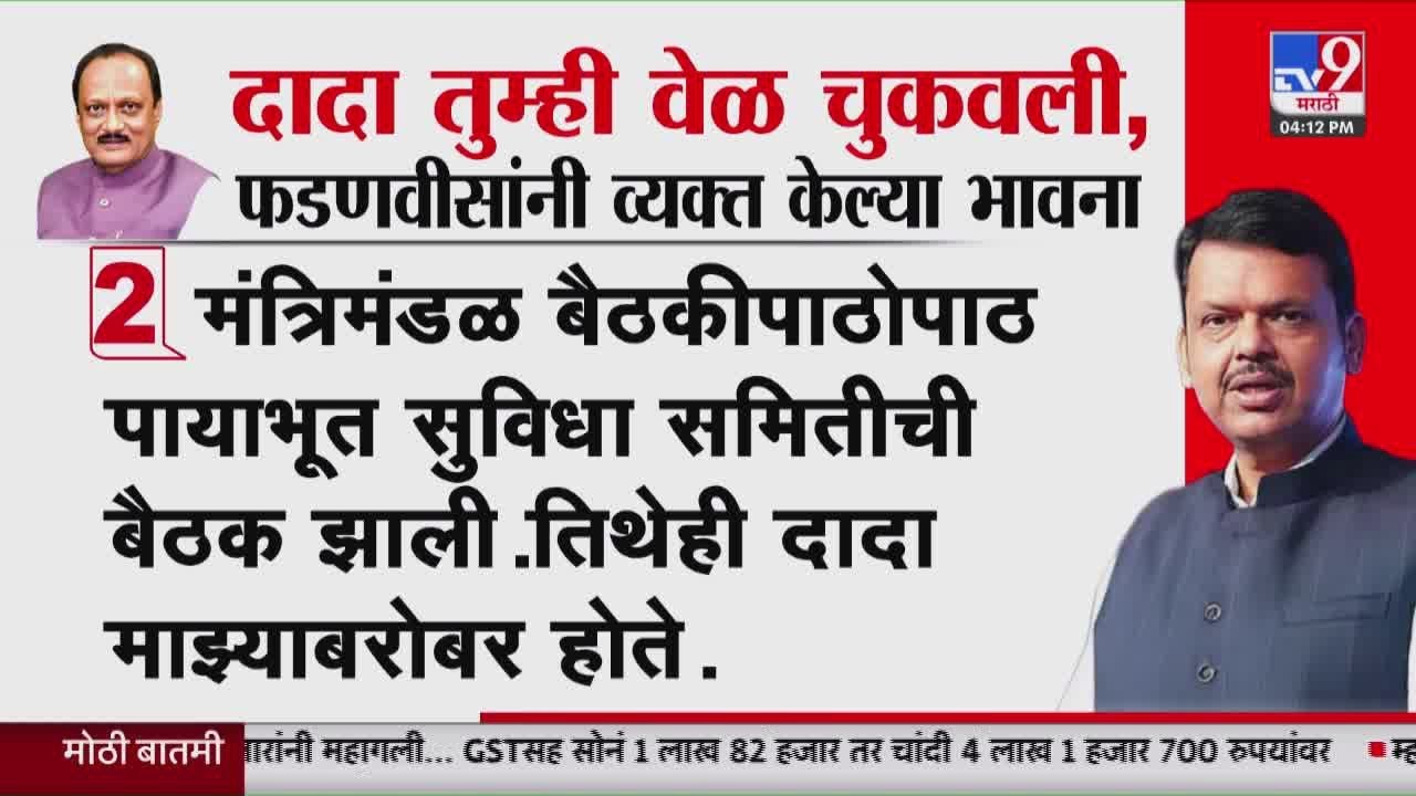 Ajit Pawar Death Update | दादा तुम्ही वेळ चुकवली Devendra Fadnavis यांनी व्यक्त केल्या भावना