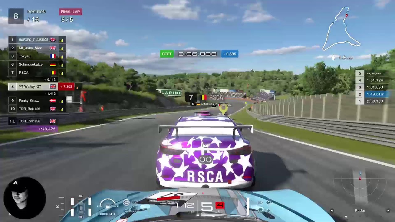 🏁🏁 Live Gran Turismo 7: Daily Race B🏁🏁 RS50 Logitech