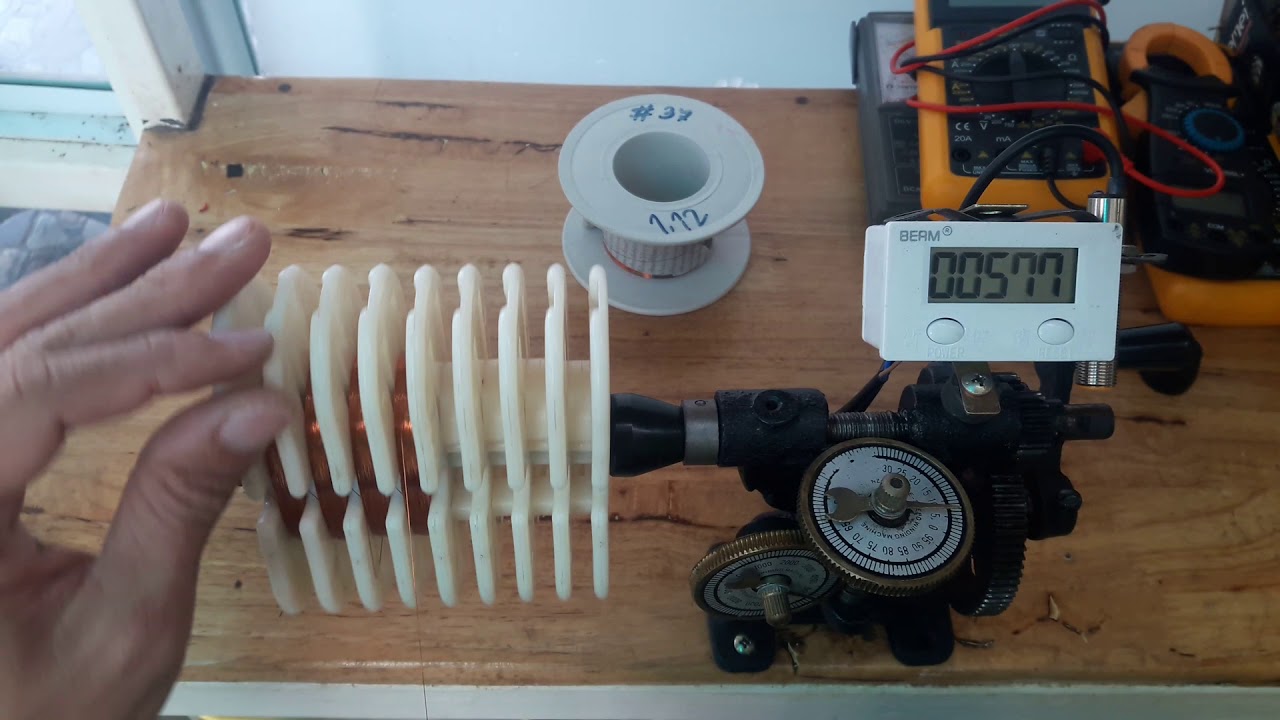 Ep-3 การพันขดลวดมอเตอร์พัดลม16"