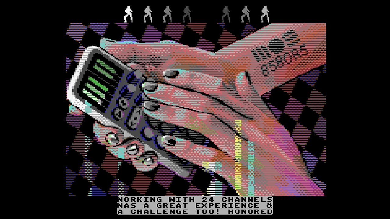 The Tuneful Eight - Commodore 64 Ultimate - Demoscene - 8 UltiSIDS - 24 Channel Chiptune
