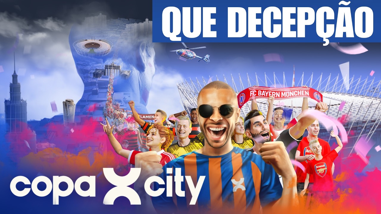 Um Jogo de FUTEBOL… Só Que SEM FUTEBOL 🤨 | Copa City Demo