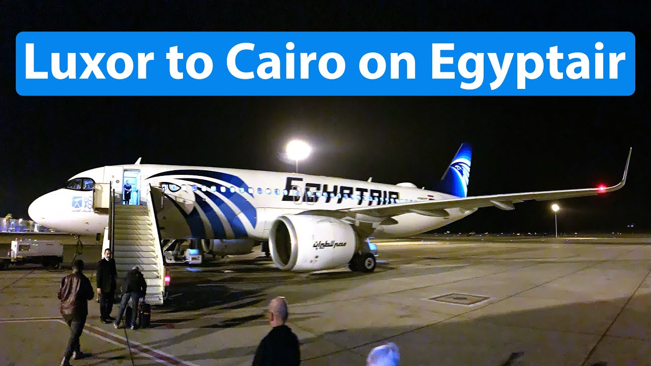 TRIP REPORT | Egyptair Airbus A320neo Economy | Luxor to Cairo