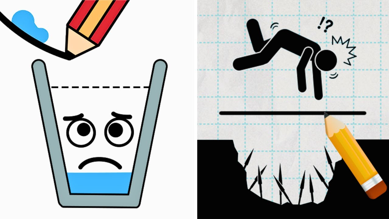 Happy Glass Vs. Draw 2 Save Stickman Puzzle | Ultimate Walkthrough | Episode - 145
