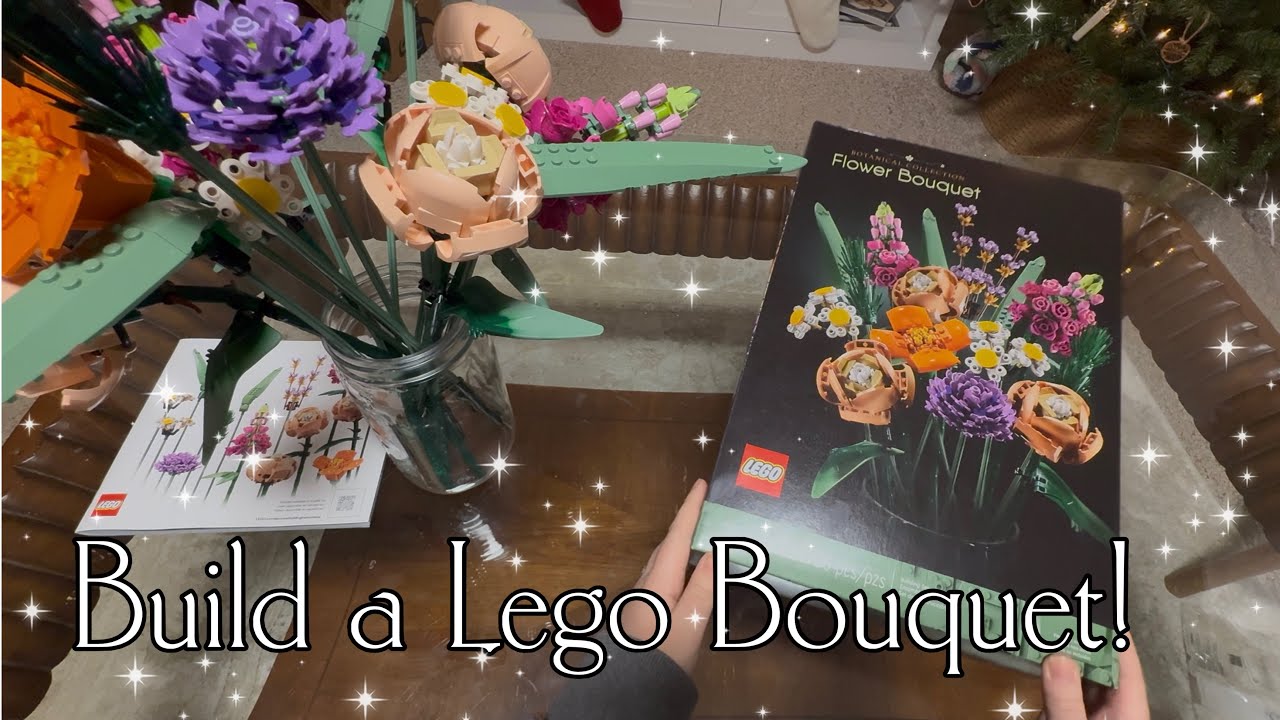 Build a Lego Flower Bouquet With Me!
