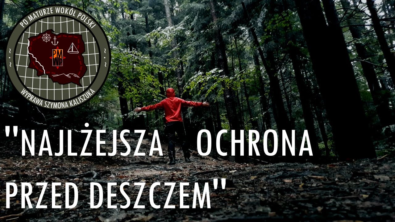 ''NAJLŻEJSZA OCHRONA PRZED DESZCZEM''- Po Maturze Wok&oacute;ł Polski | inov-8 STORMSHELL & TRAIL EVADICT