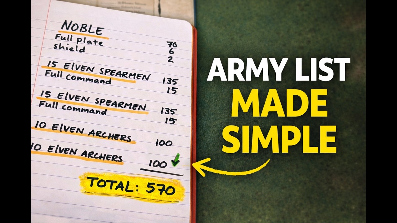 Warhammer Old World: How to Build Your First Army List