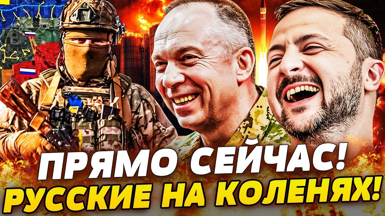 🔥В ЭТИ МИНУТЫ! НЕВЕРОЯТНАЯ ПОБЕДА ВСУ! РУССКИХ ВЫЖАЛИ ПО ВСЕЙ ЛИНИИ ФРОНТА! КРЕМЛЬ В ПАНИКЕ!