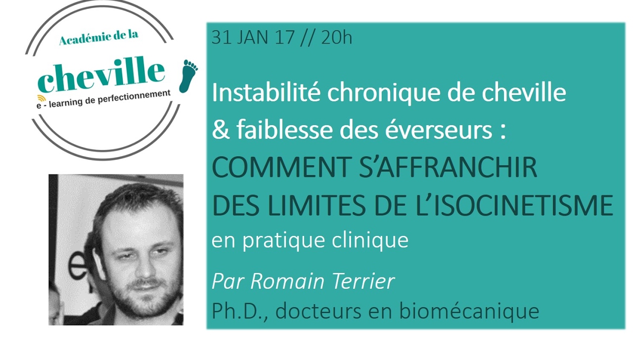 R Terrier comment s affranchir des limites de l isocinétisme en pratique clinique