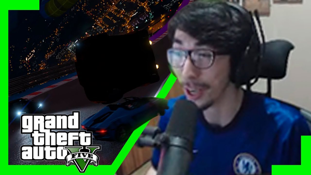 TÁ RINDO PORQUE!? - GTA V Corridas Malucas #294