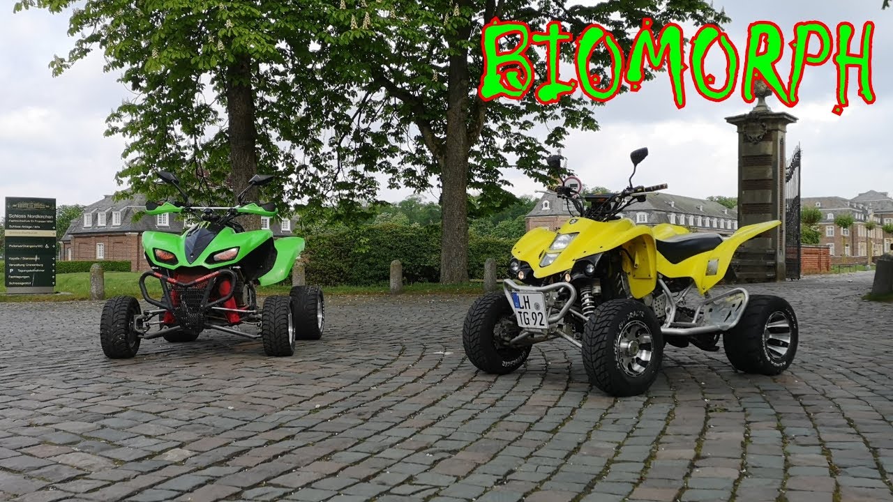 Kleine Quadtour durchs Münsterland | Suzuki LTZ-400 | Kawasaki KFX 700 | BI0M0RPH