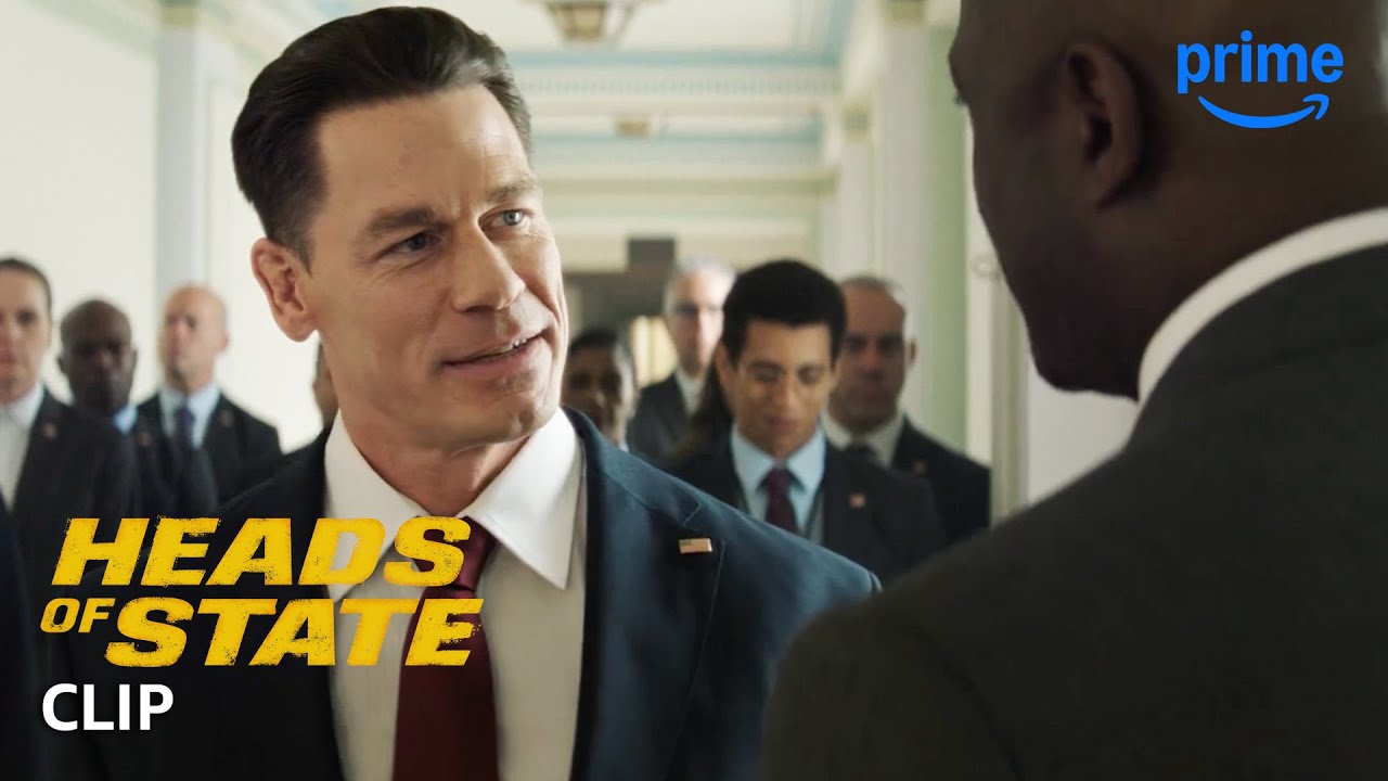 John Cena and Idris Elba Press Conference Goes Awry | Heads of State | Prime Video