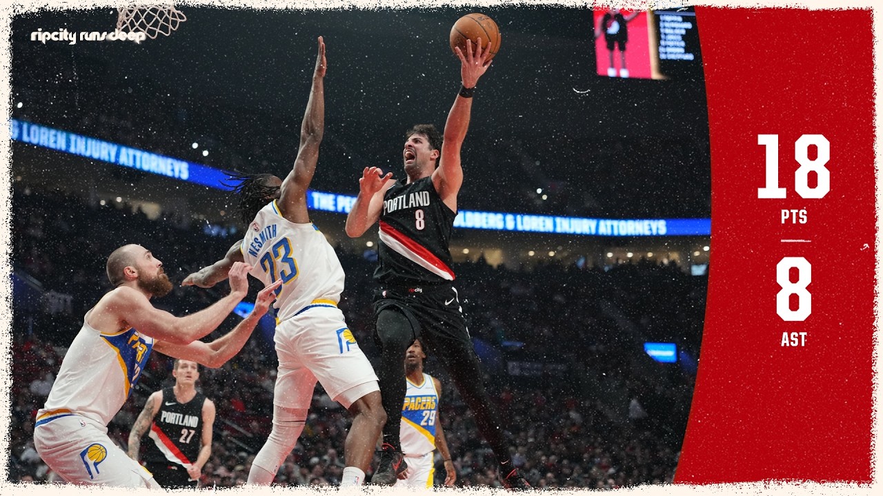 Deni Avdija Returns To The Court With 18 Points in Win Over Pacers | March 8, 2026