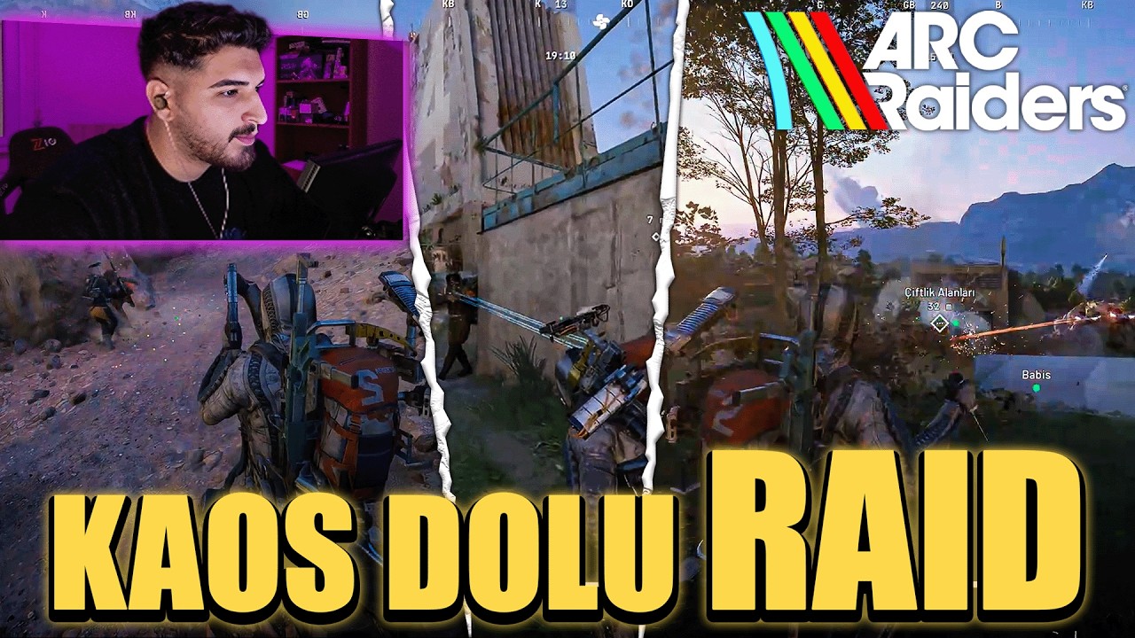 KAOS DOLU RAID! | ARC Raiders Türkçe w/@SincoYT, Babis