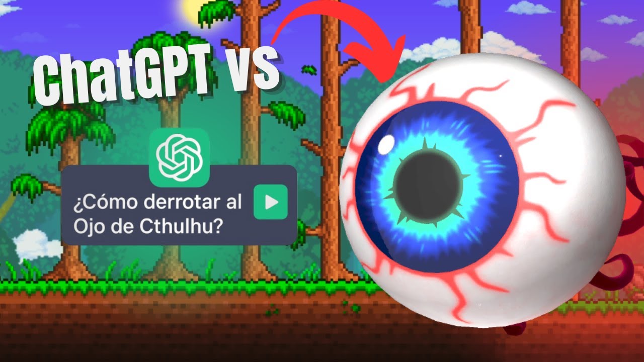 ¿Puede ChatGPT derrotar al Ojo de Cthulhu en Terraria?
