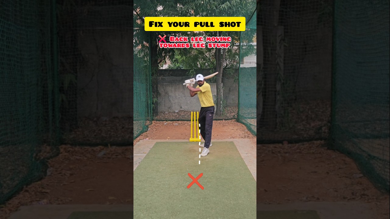 Fix Your Pull Shot Instantly!🚀 Stop This Common Mistake |Cricket Batting Tips#thrivecricket#cricket