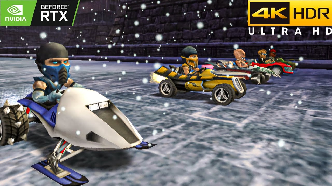 Mortal Kombat Kart (PCSX2) 4K 60FPS UHD Gameplay