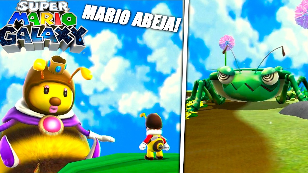 MARIO ABEJA contra ESCARABAJOS! 🐝🪲 | Episodio 3 | Super Mario Galaxy