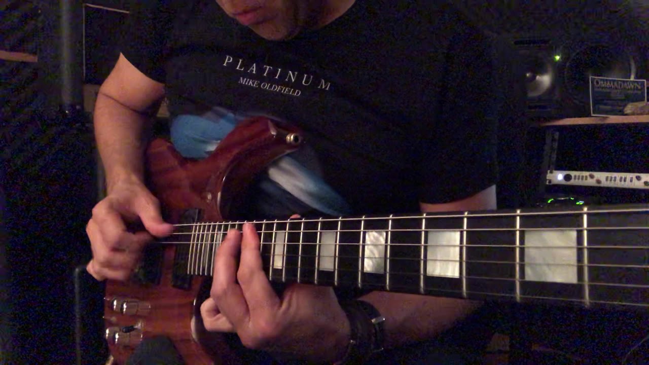Ommadawn (Mike Oldfield) pt1 guitar solo by Manu Herrera