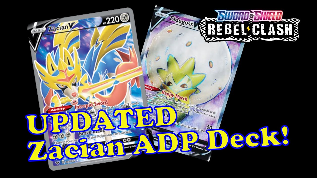 ADPZ is OP! - Rebel Clash Zacian ADP Deck List & Gameplay - Pokemon PTCGO