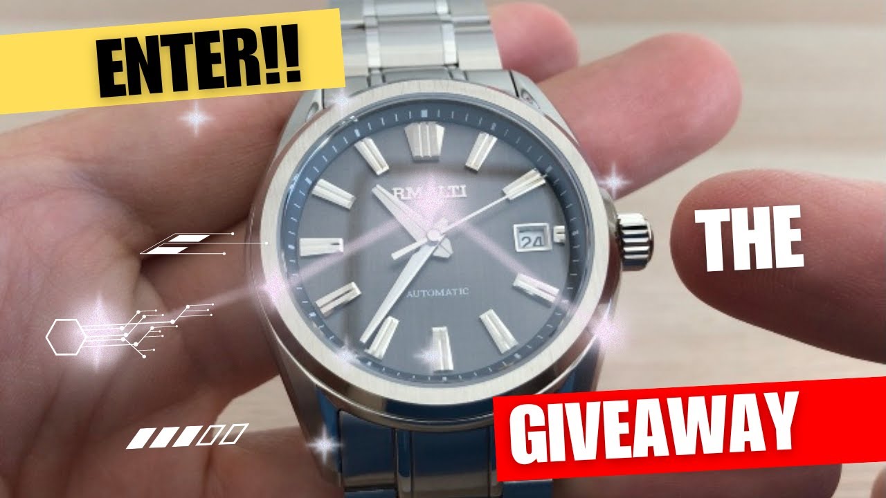 Rmalti watch giveaway video!! (Already closed)