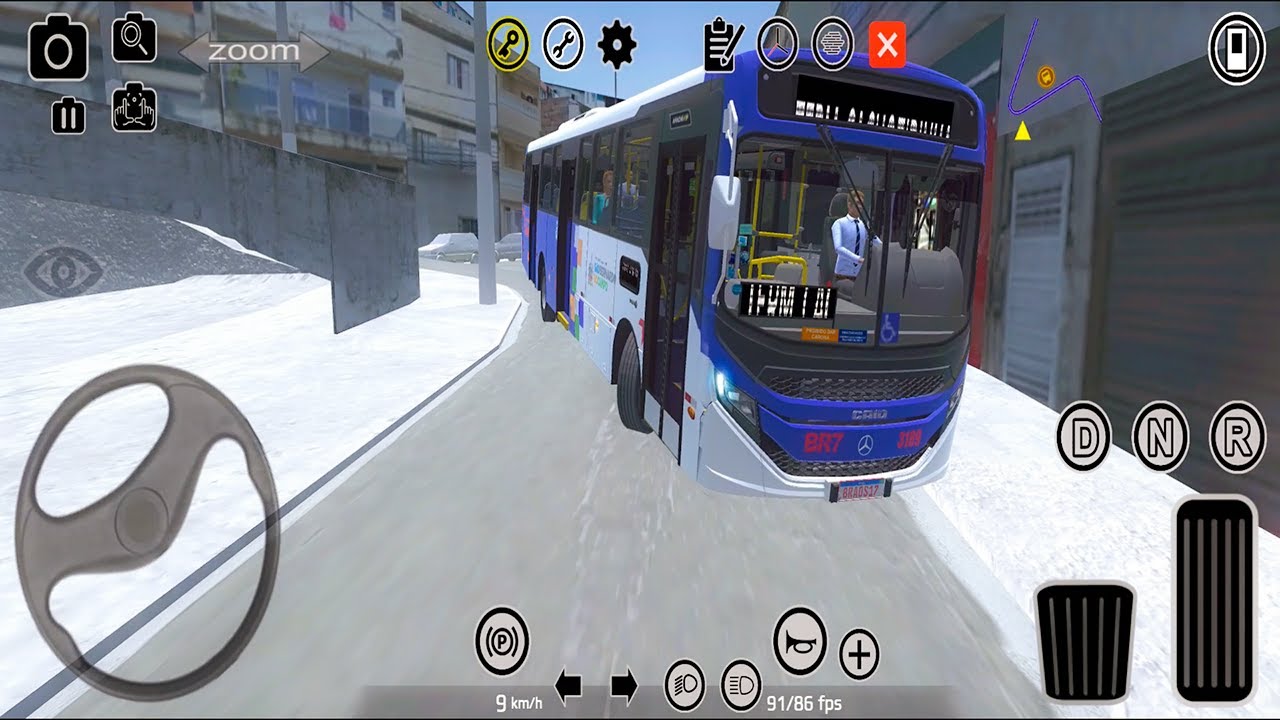 Bus Driver Routine - Proton Bus Simulator Gameplay