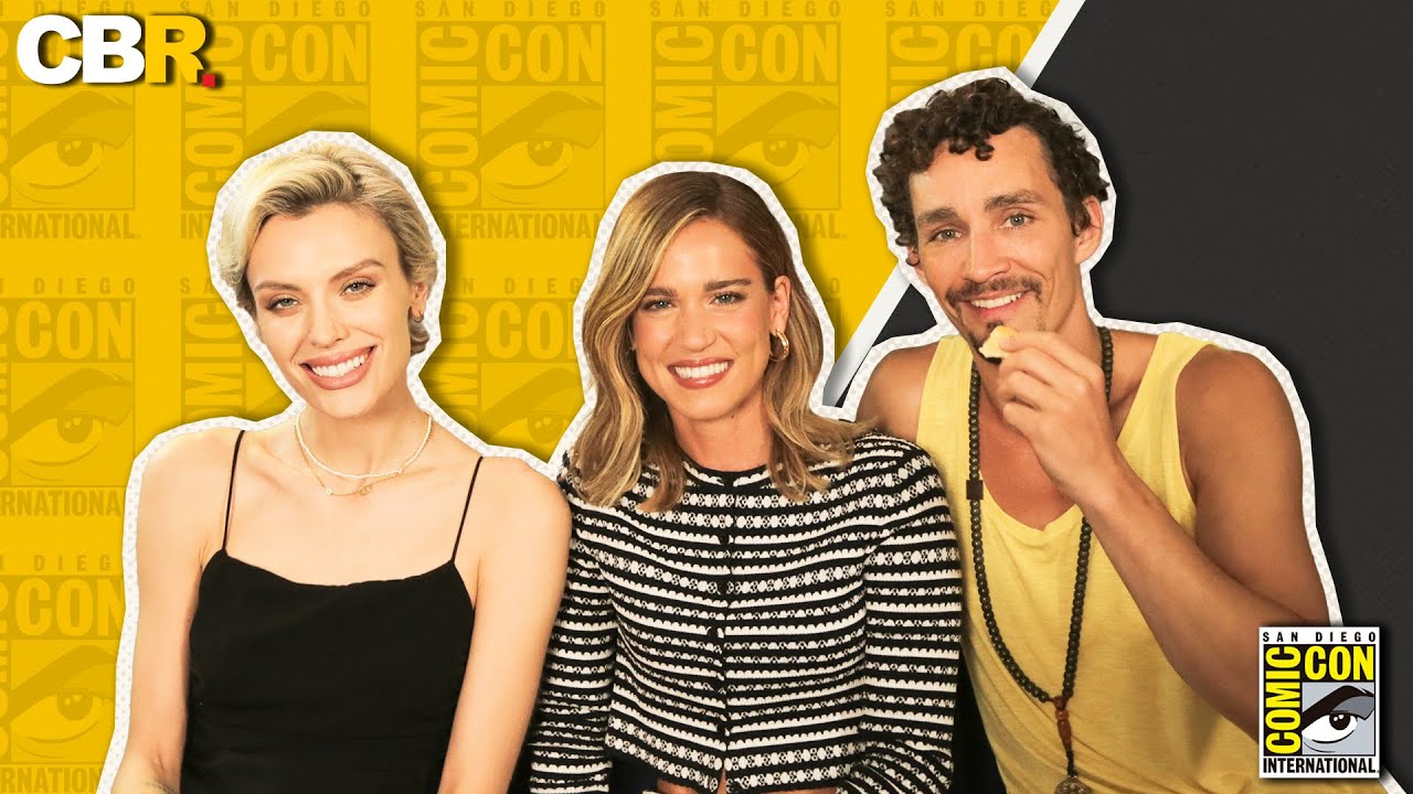 Robert Sheehan, Wallis Day, and Matilda Lutz Talk Red Sonja | SDCC 2025