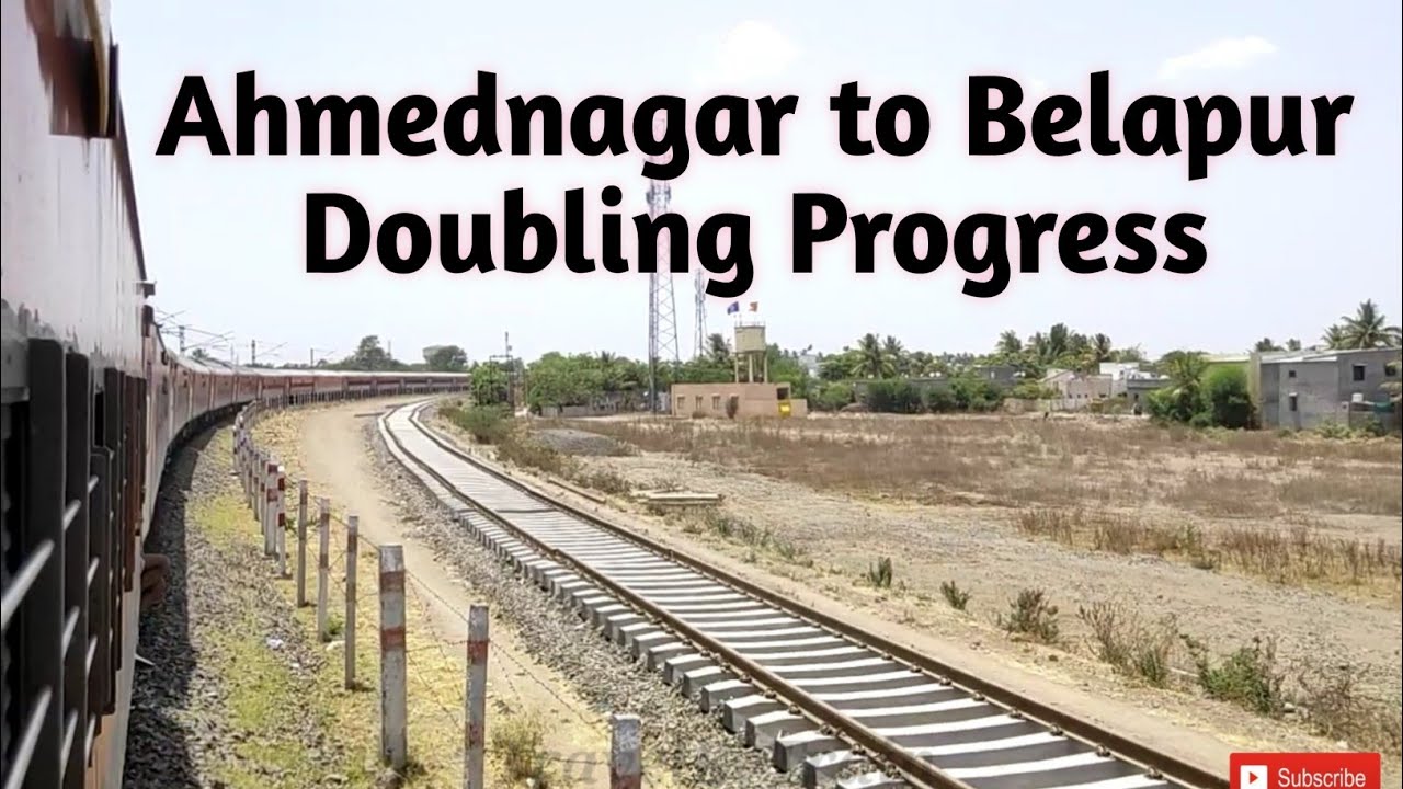 Ep2 Daund Manmad Doubling Progress & Electrification Update May22 @TravelByTrain4u#doubling