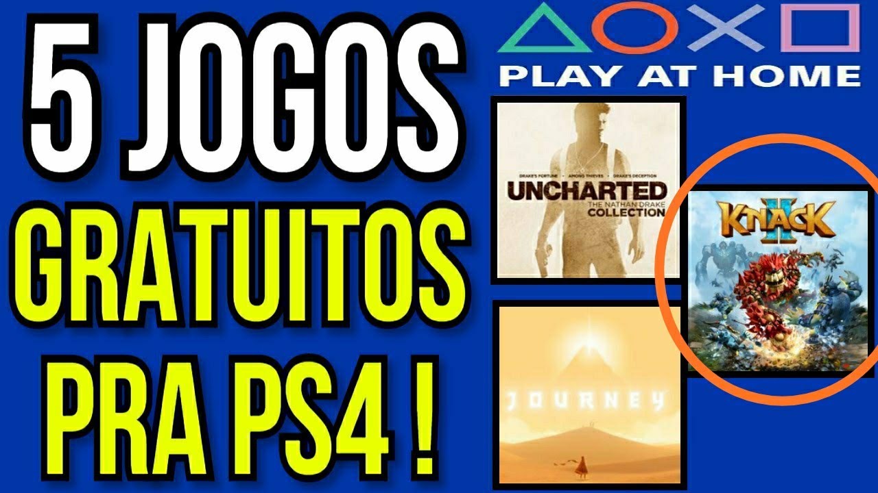 COMO PEGAR OS 5 JOGOS DADOS PELA SONY NA QUARENTENA