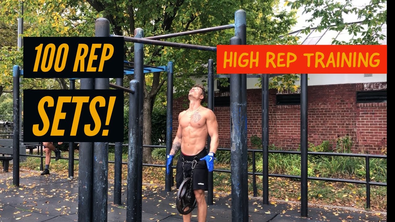 CALISTHENIC ENDURANCE TRAINING | 100 REP SETS | WEIGHTED SUPERSETS