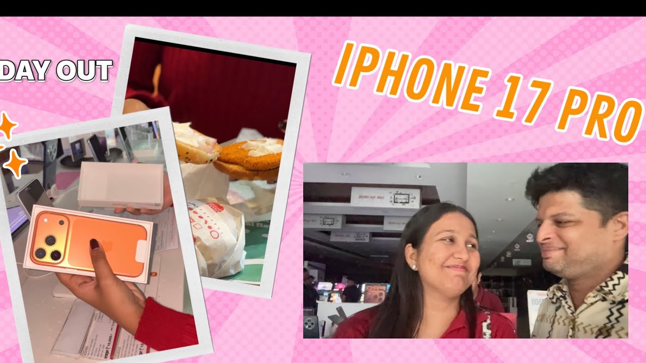 NEW IPHONE 17 PRO | R CITY DAY OUT ❤️