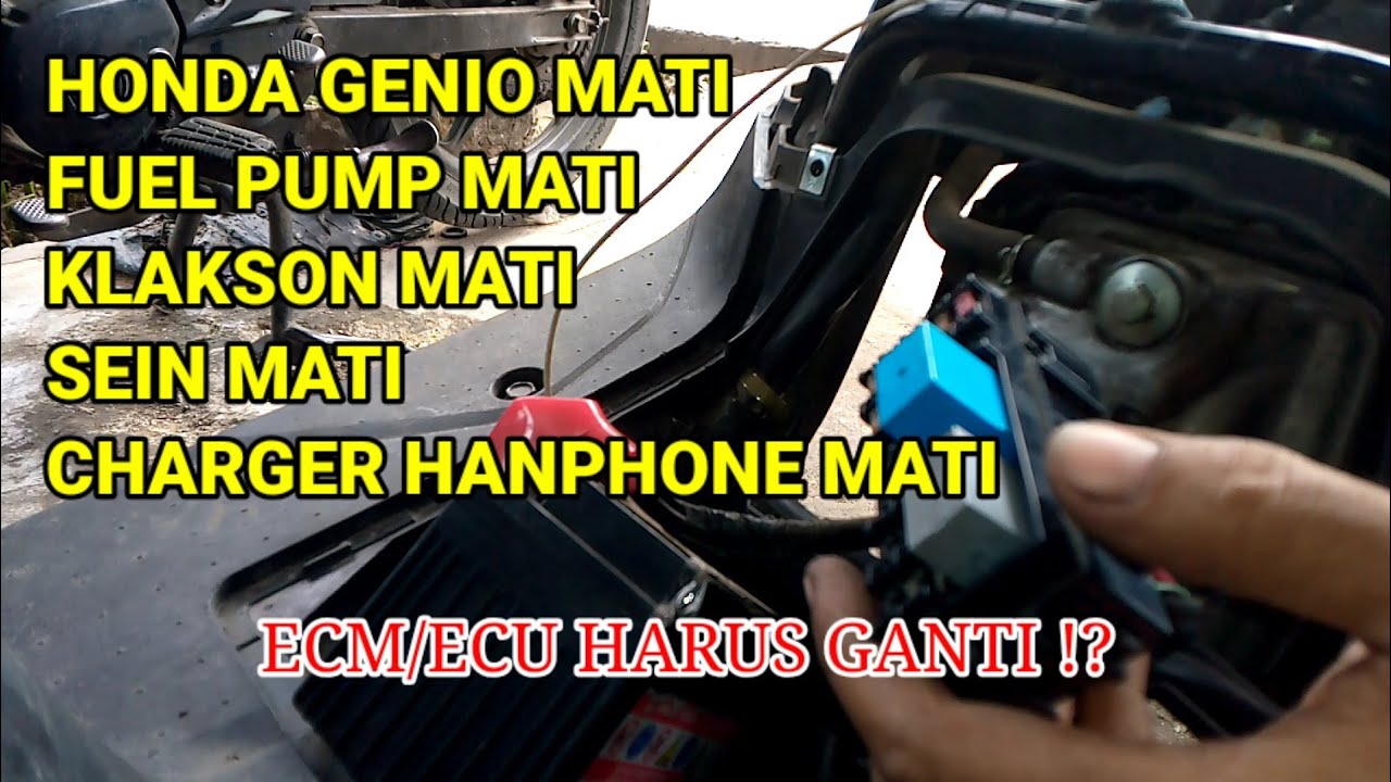 Honda Genio Mati Total Ini Solusinya