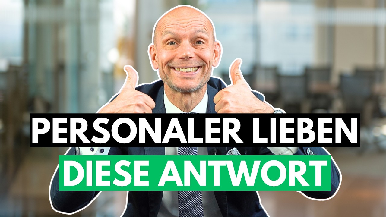 Sag DAS im Bewerbungsgespräch – und du bekommst den Job! (Top Fragen + Antworten)