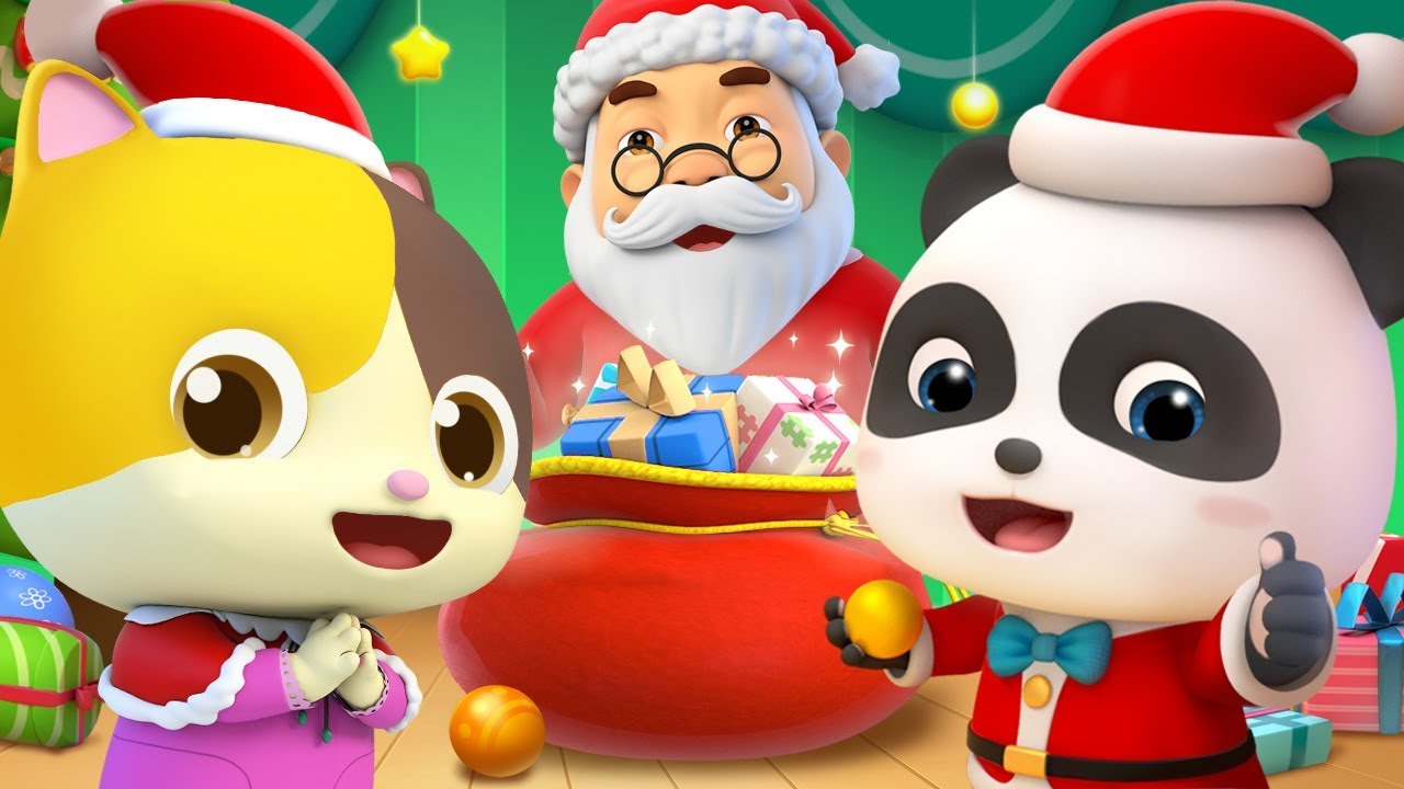 Jingle Bells | 最新聖誕節兒歌童謠 | 卡通 | 動畫 | 寶寶巴士 | BabyBus