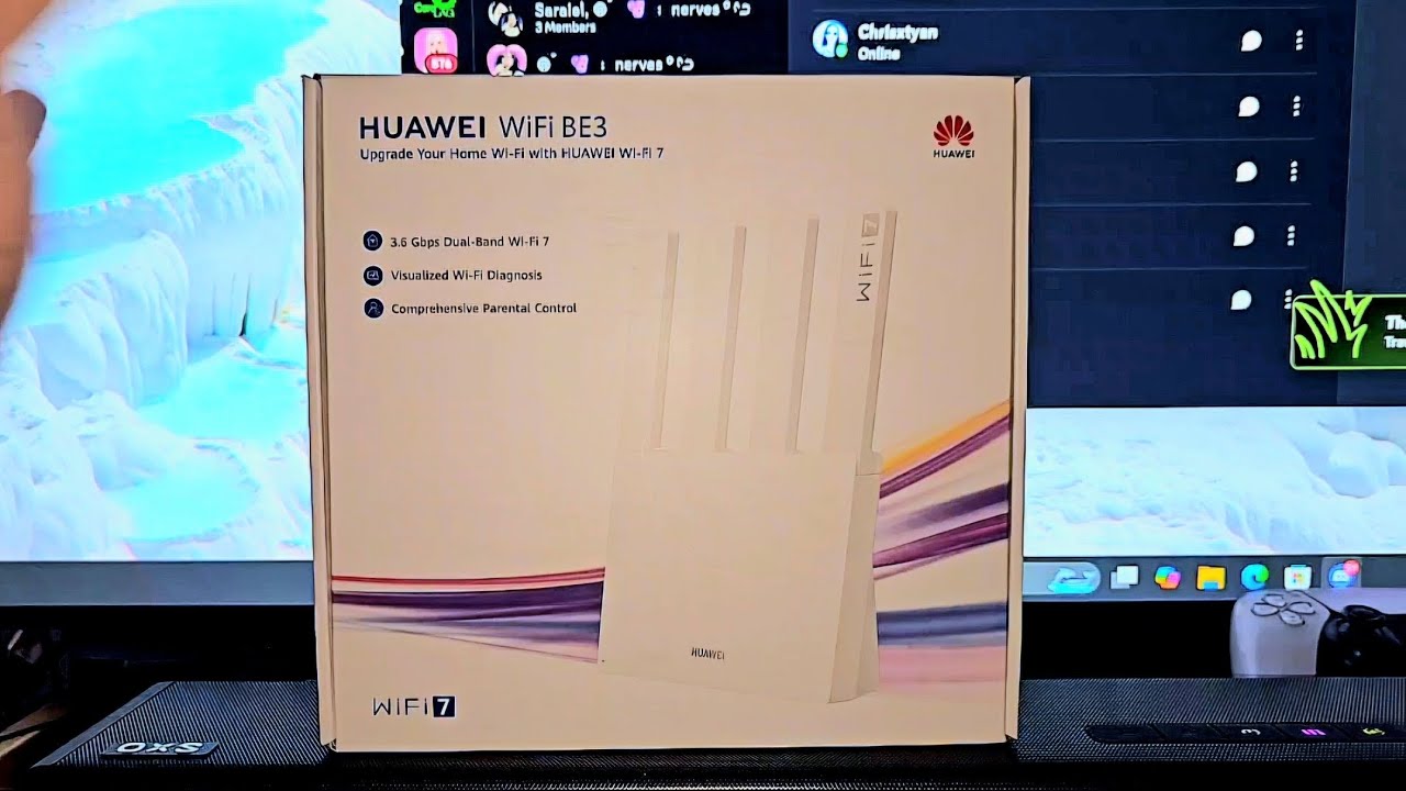 ADIÓS INTERNET LENTO, ¡Dile hola al futuro! | Unboxing y configuración del Huawei BE3 (WiFi 7)