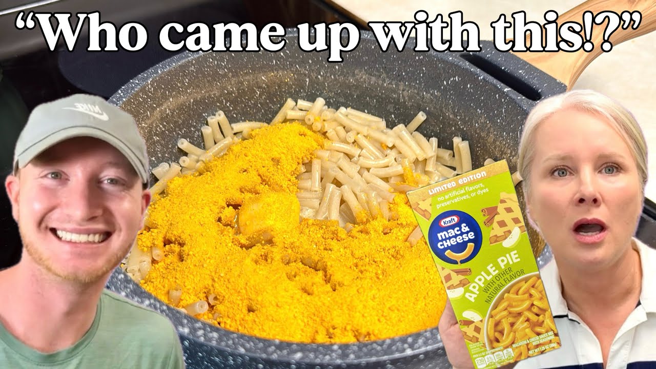 Apple Pie Flavored Mac & Cheese!?! 😳 Straight to Jail!