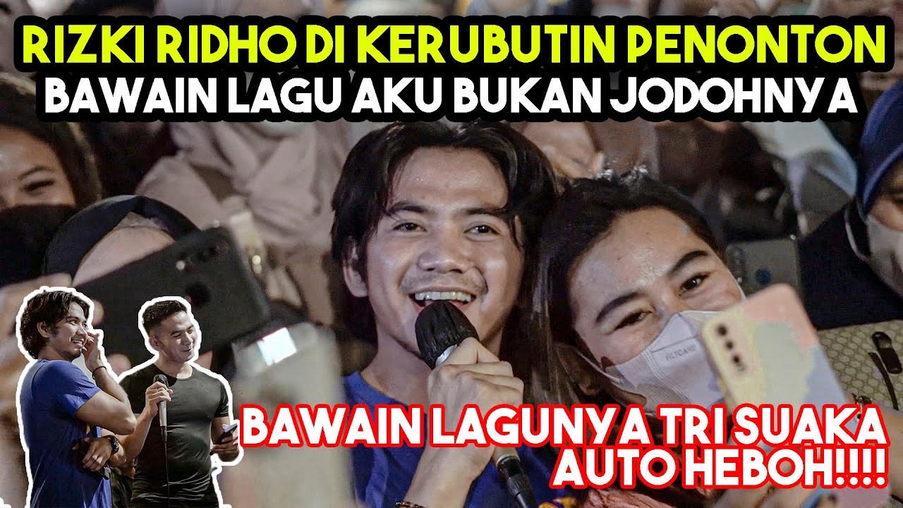 AKU BUKAN JODOHNYA - TRI SUAKA (LIVE) FT. RIZKIRIDHO 